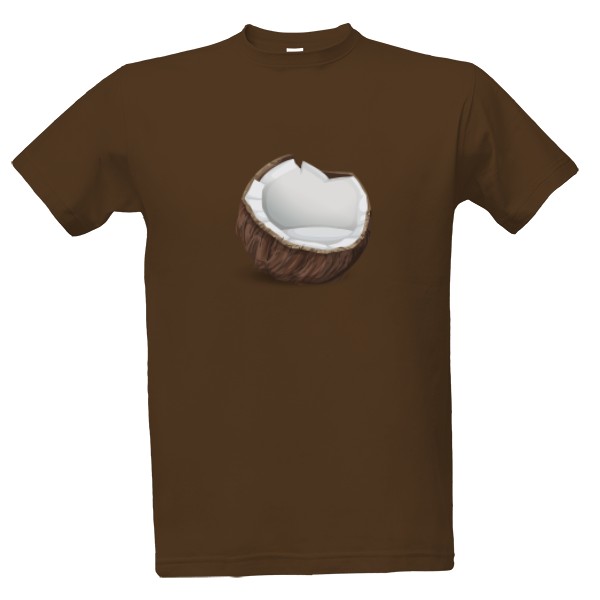 Tričko s potiskem Kokosový ořech