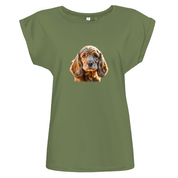 Tričko s potiskem Anglický kokršpaněl