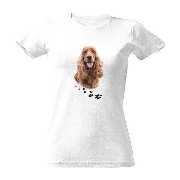 Tričko s potiskem Anglický kokršpaněl 