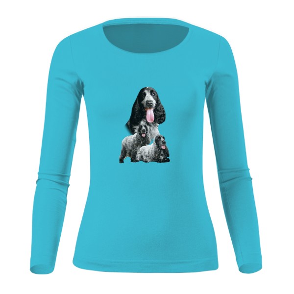 Tričko s potiskem Anglický kokršpaněl 