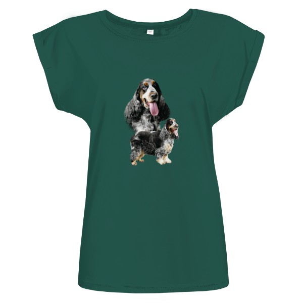 Tričko s potiskem Anglický kokršpaněl 