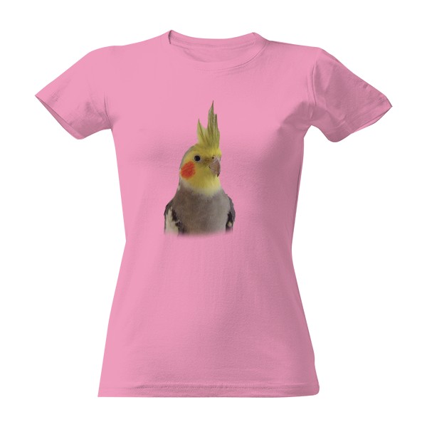 Tričko s potiskem Korela chocholatá