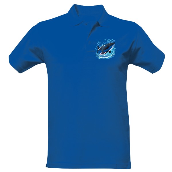 Pánská polokošile Cotton s potiskem Kosatka