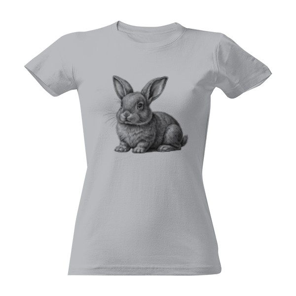 Tričko s potiskem Králíček