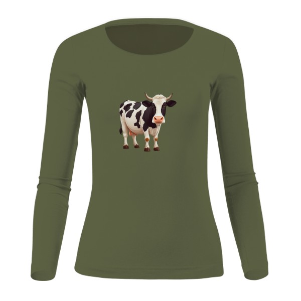 Tričko s potiskem Kráva