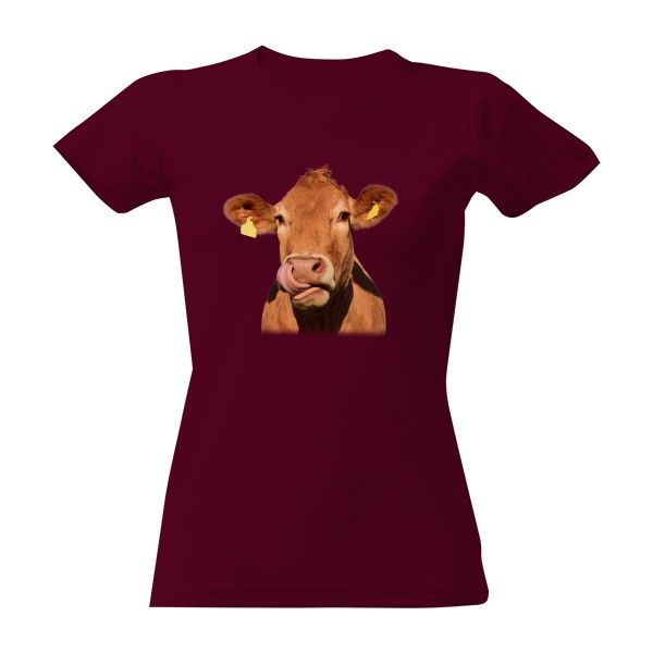Tričko s potiskem Kráva
