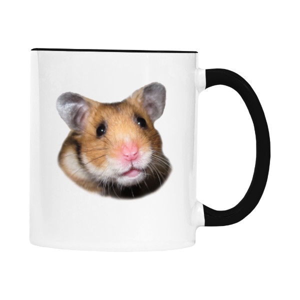 Hrnek malý barevný s potiskem Kreček