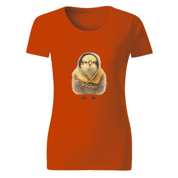 Tričko s potiskem Kuřátko