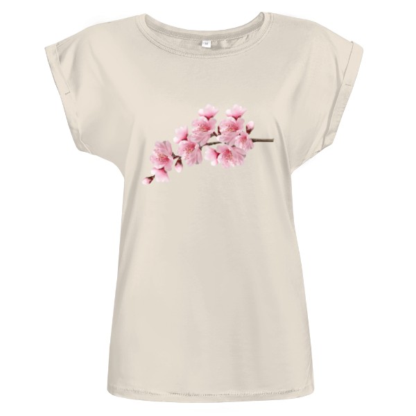 Tričko s potiskem Květ meruňky