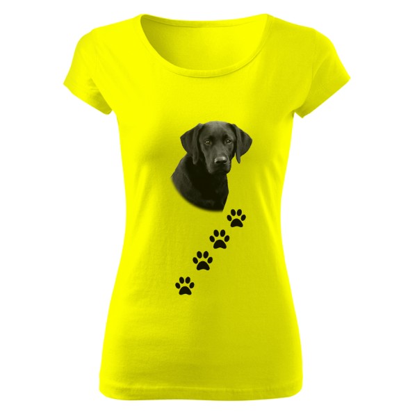 Tričko s potiskem Labrador 