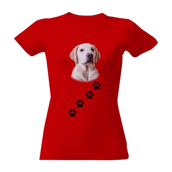 Tričko s potiskem Labrador 