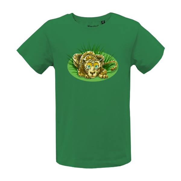 Tričko s potiskem Leopard