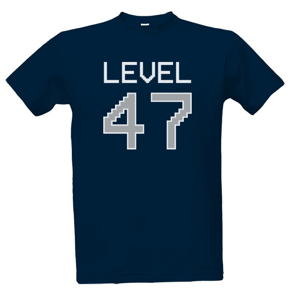 Tričko s potiskem Level 47