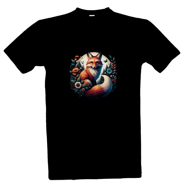 Tričko s potiskem Liška