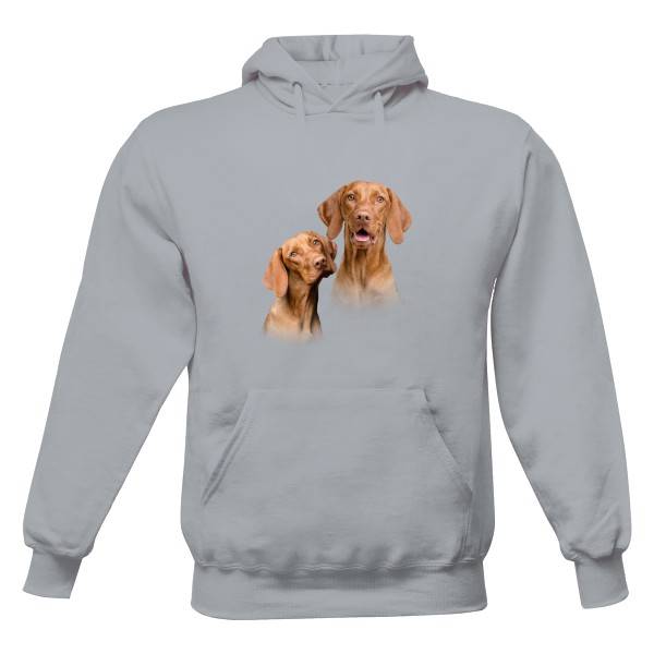 Pánská mikina s kapucí s potiskem Maďarský ohař