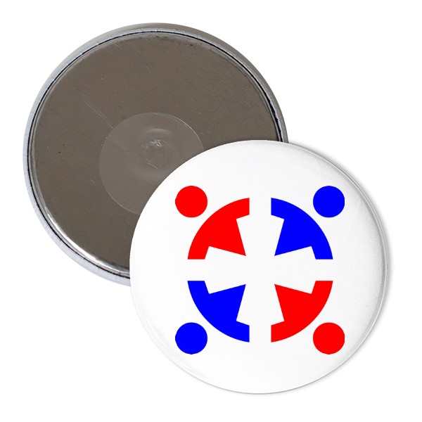 Magnet  s potiskem Magnetka s logem Regionální historie CZ