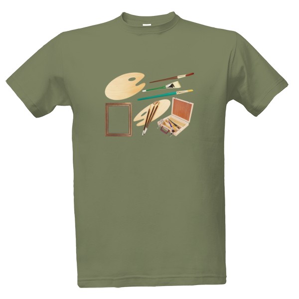 Tričko s potiskem Malování