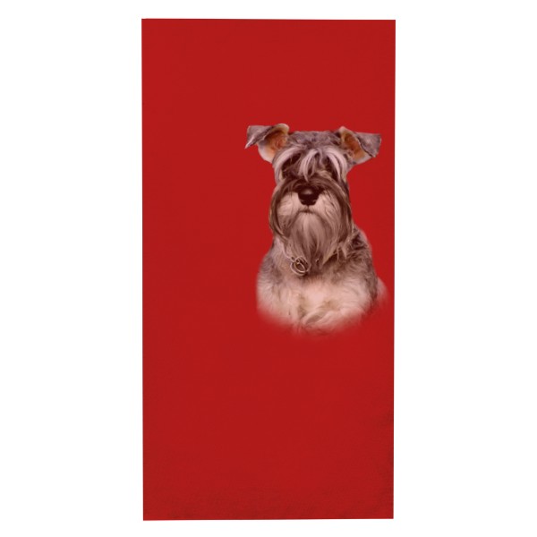 Nákrčník/bandana s potiskem Malý knírač