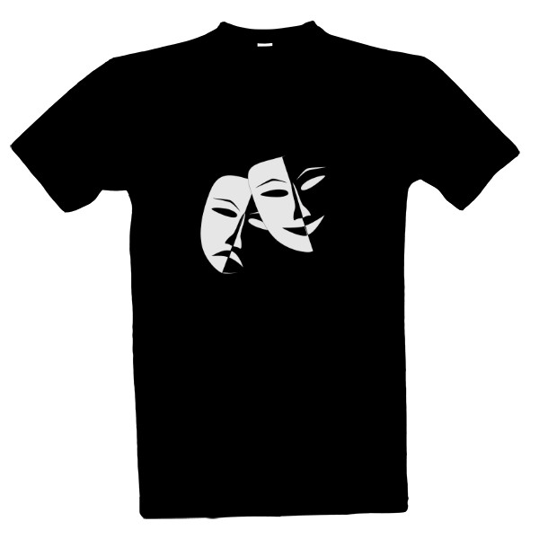 Tričko s potiskem Masky