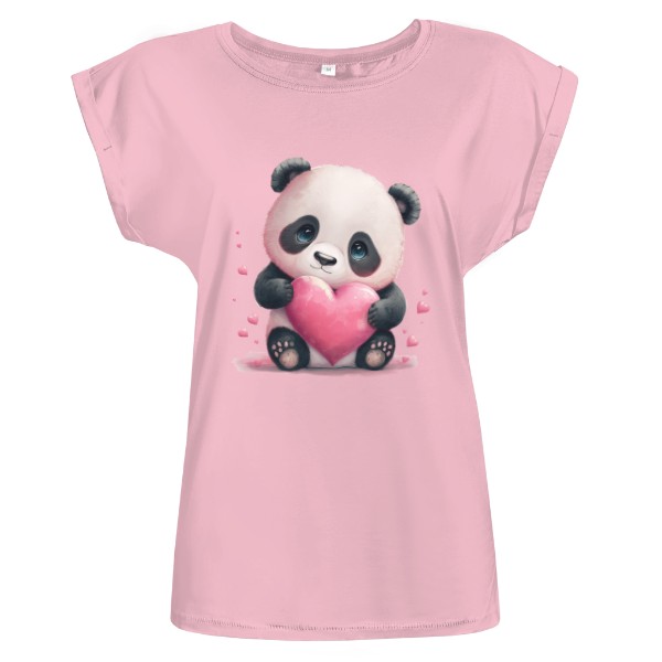 Tričko s potiskem Medvídek panda