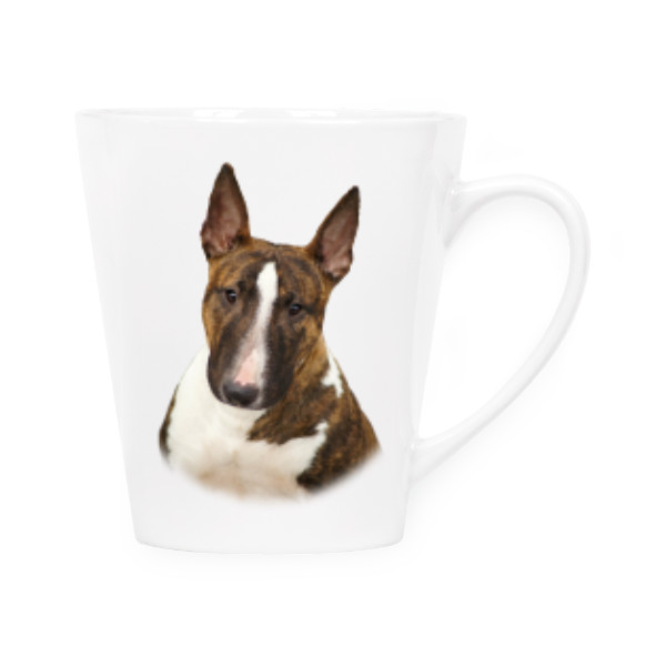 Hrnek kónický s potiskem Mini bulteriér