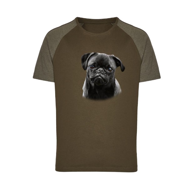 Tričko s potiskem Mops 