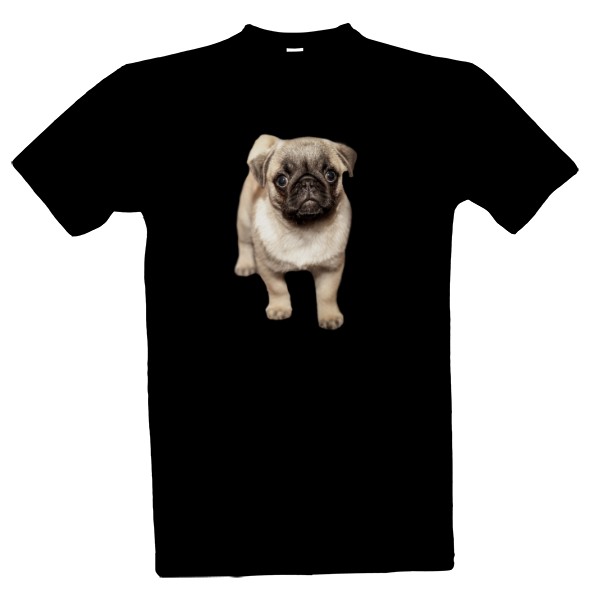 Tričko s potiskem Mops