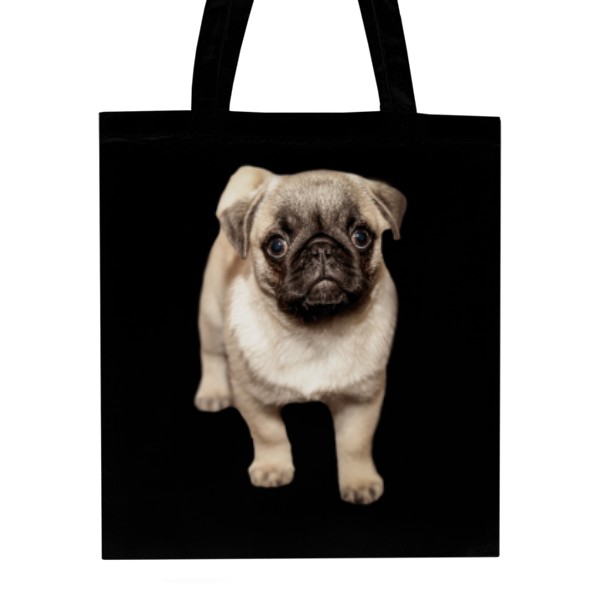 Nákupní taška unisex s potiskem Mops 
