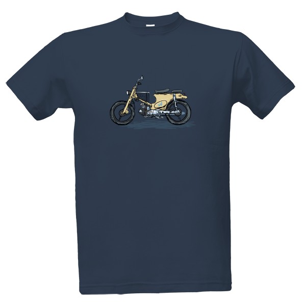 Tričko s potiskem Motocykl