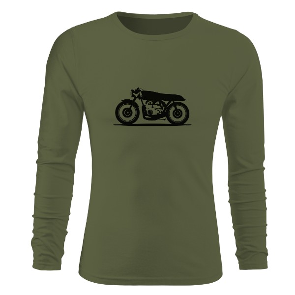 Tričko s potiskem Motocykl