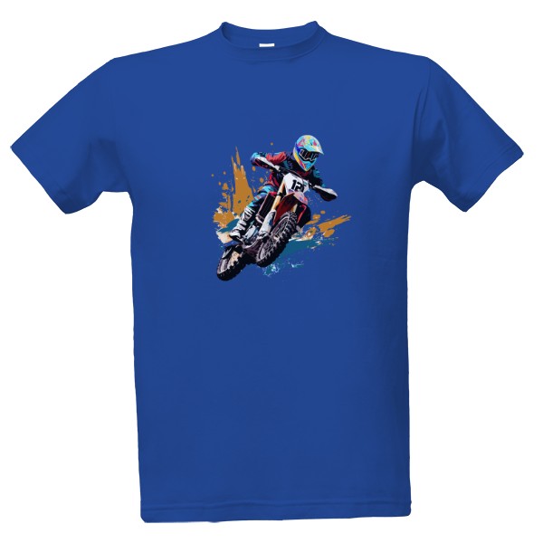 Tričko s potiskem Motocross