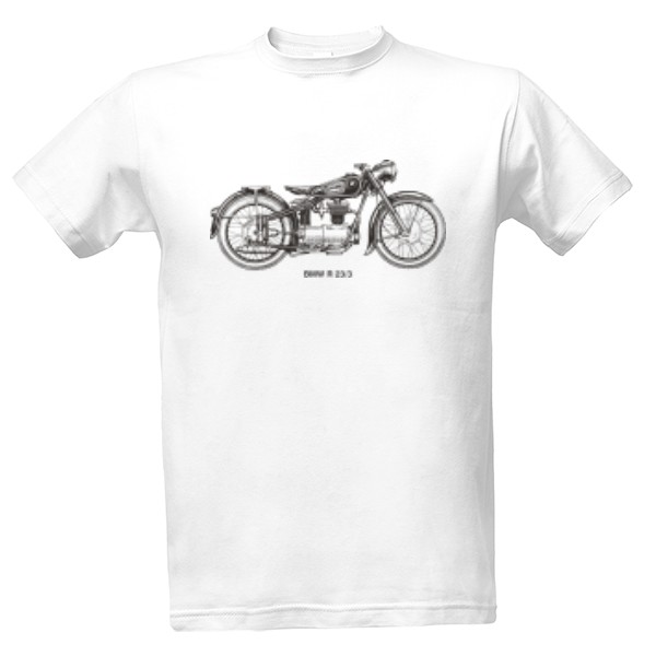 Tričko s potiskem Motorka