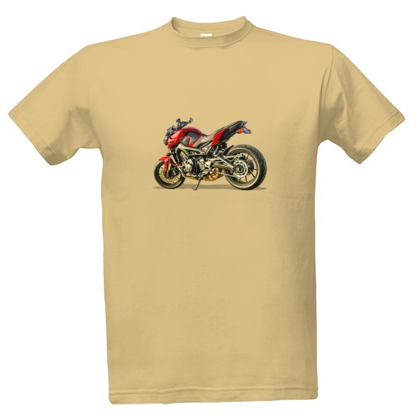 Tričko s potiskem Motocykl