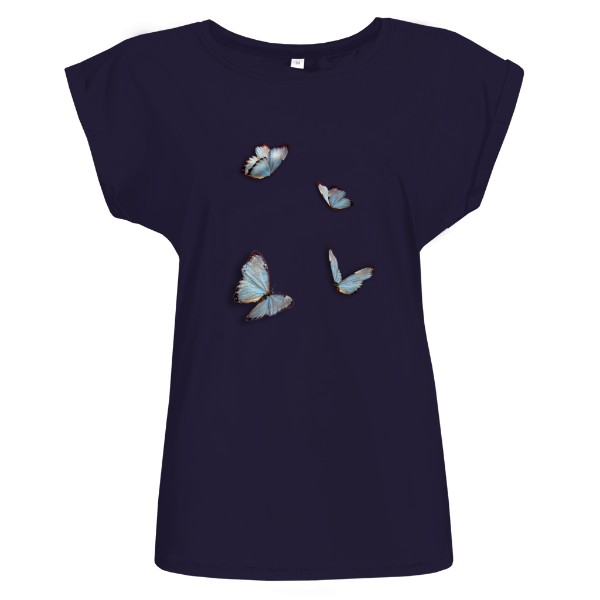 Tričko s potiskem Motýlci