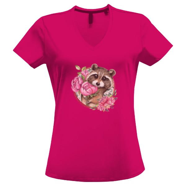 Tričko s potiskem Mýval