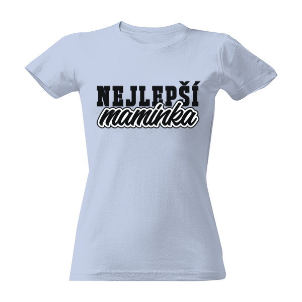 Tričko s potiskem Nejlepší maminka
