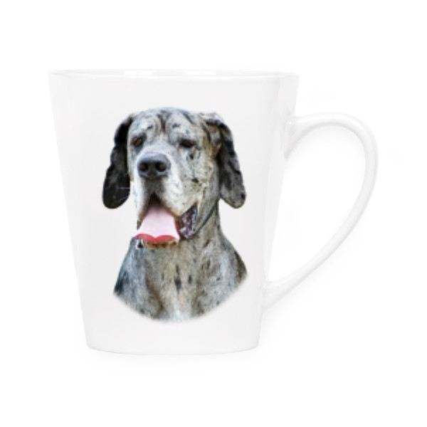 Hrnek kónický s potiskem Německá doga