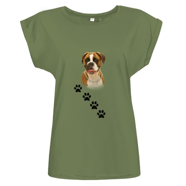 Tričko s potiskem Německý boxer 