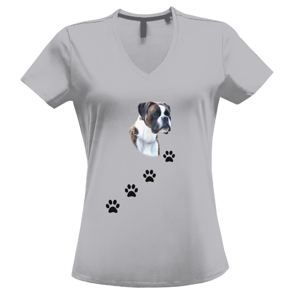 Tričko s potiskem Německý boxer 