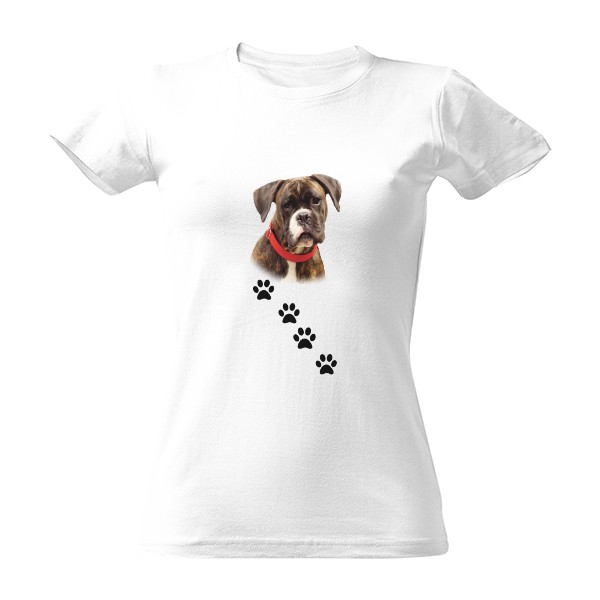 Tričko s potiskem Německý boxer 