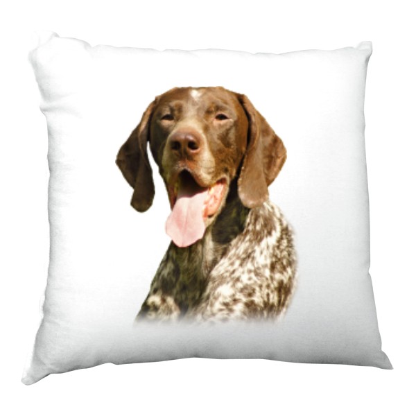 Polštář saténový s potiskem Německý ohař 