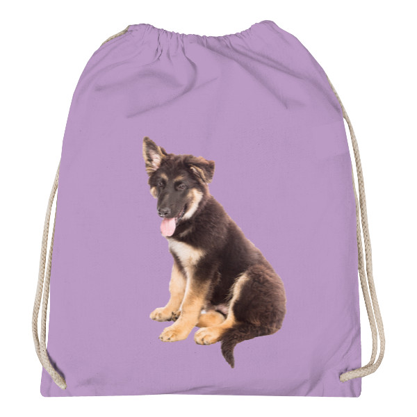 Vak na záda s potiskem Německý ovčák