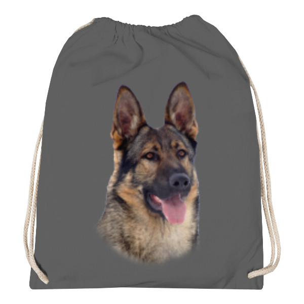 Vak na záda s potiskem Německý ovčák