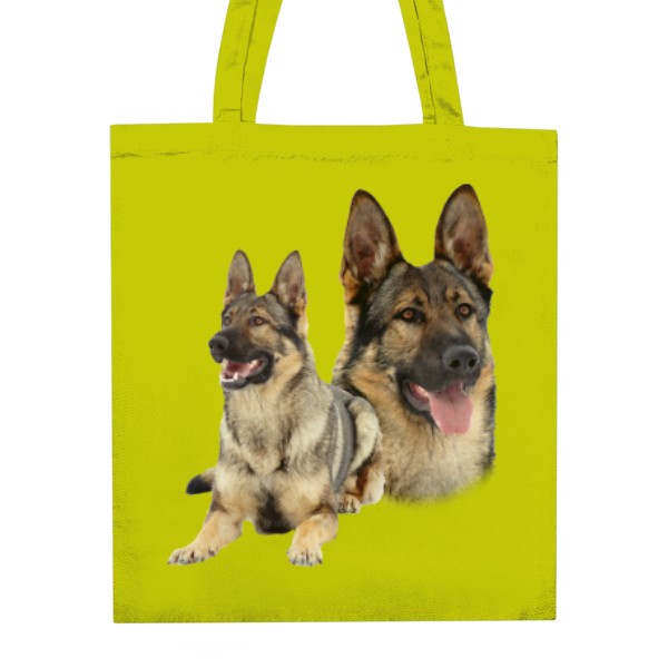 Nákupní taška unisex s potiskem Německý ovčák