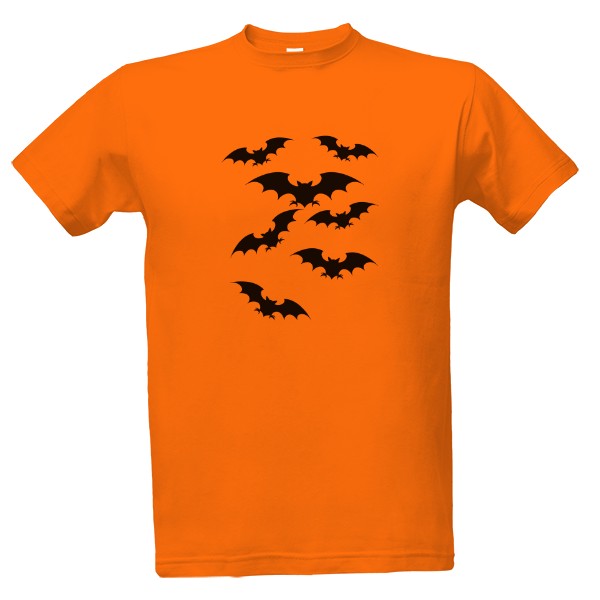 Tričko s potiskem Netopýři