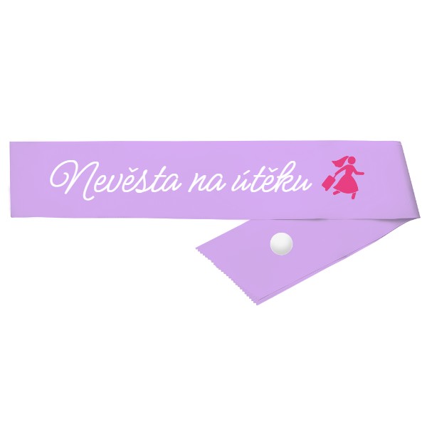 Šerpa s potiskem Nevěsta na útěku