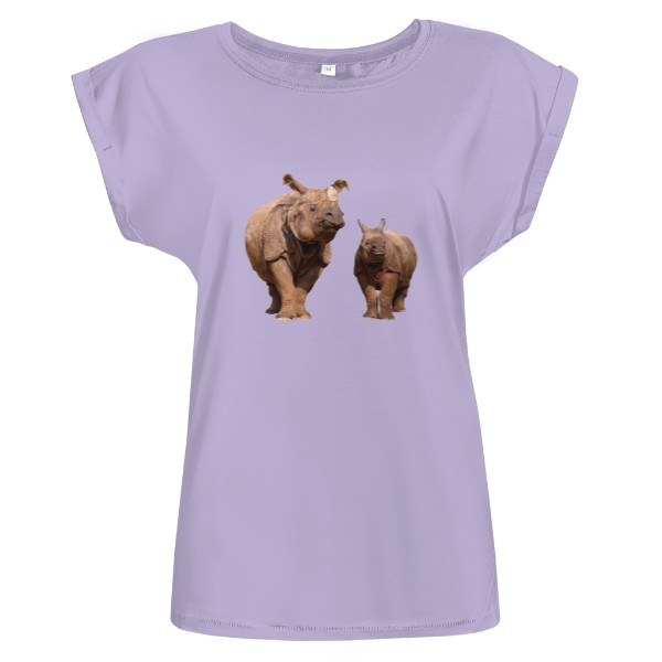 Tričko s potiskem Nosorožci