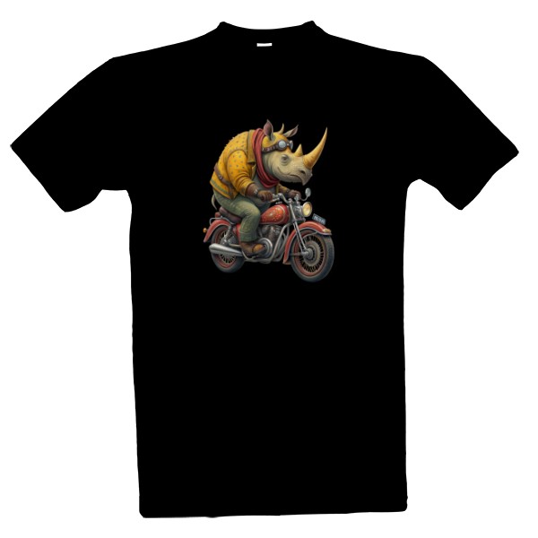 Nosorožec na motorce