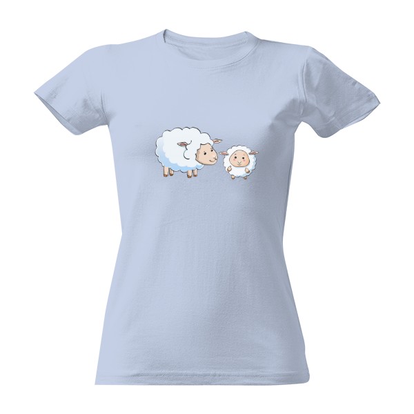 Tričko s potiskem Ovečky