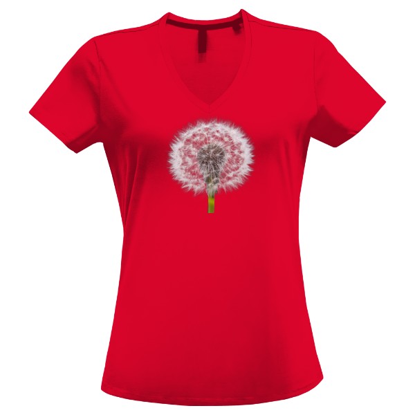 Tričko s potiskem Pampeliška